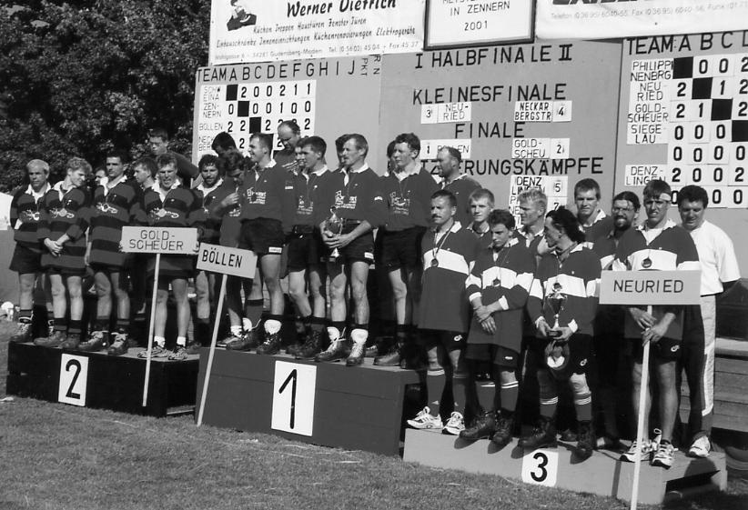 Zum ersten Mal in der Vereinsgeschichte auf dem Treppchen bei einer deutschen Meisterschaft!